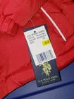 Kids U.S. Polo Assn. Red Puffer Hooded Winter Coat (Size 7)