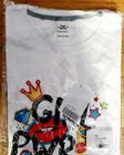 “Girl PWR” Graphic T-Shirt – Cute Empowerment Tee w/ Lips & Crown Design - Size: XXL
