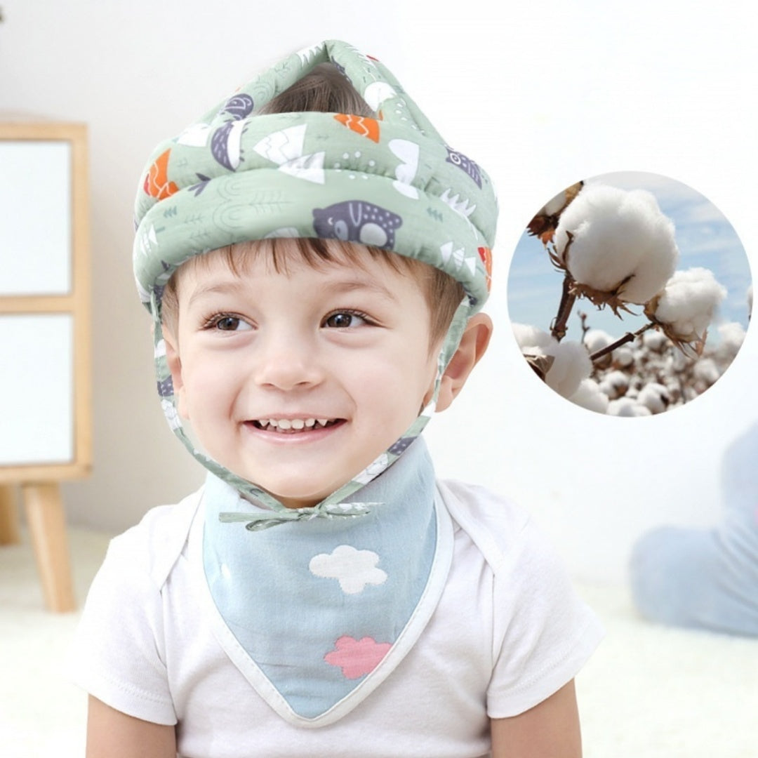 Baby Head Protection Soft Crawling Helmet