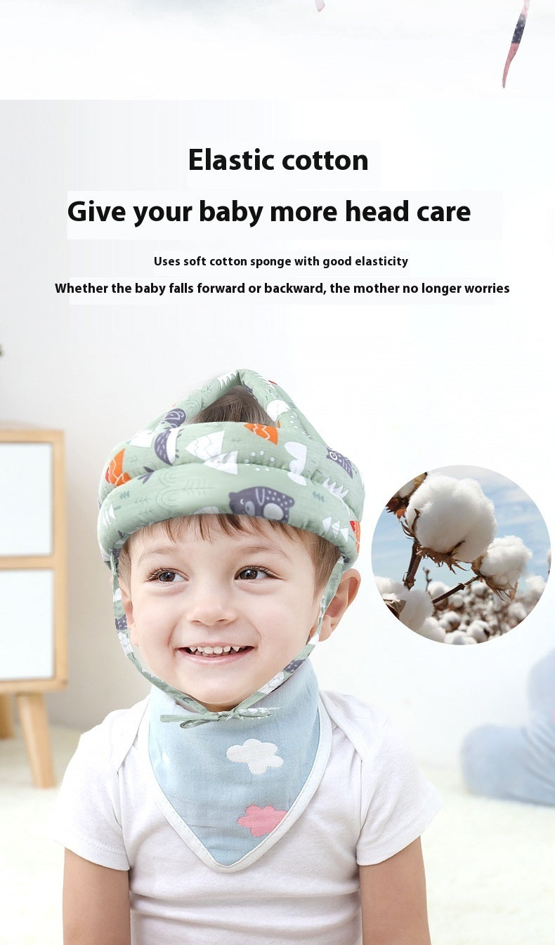 Baby Head Protection Soft Crawling Helmet