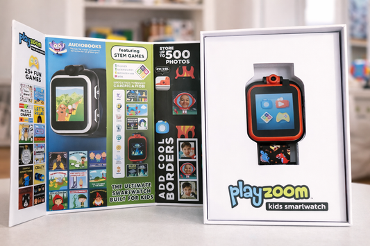 PlayZoom Kids Smartwatch – Camera, Games, Music, STEM Learning – Ages 4+