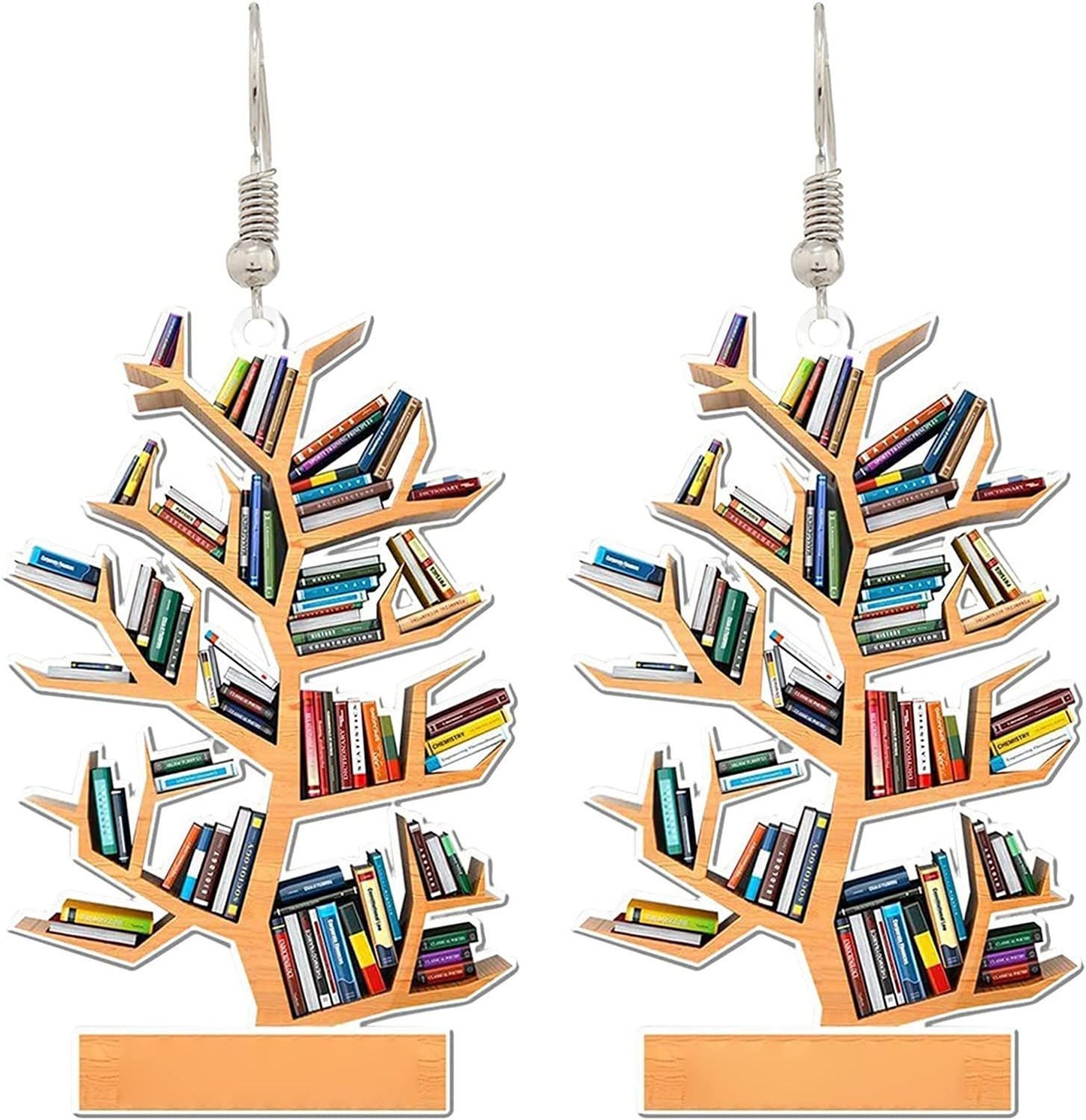 Fashion Reader Librarian Earrings