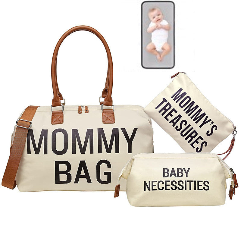 3-piece Portable Bag Set for Moms