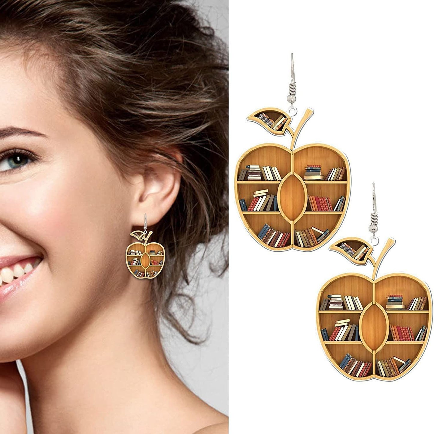 Fashion Reader Librarian Earrings