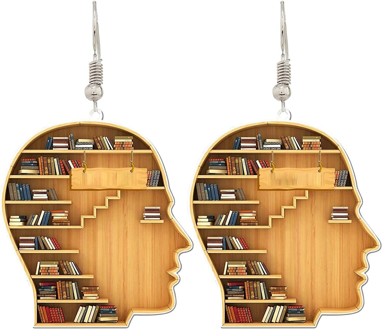 Fashion Reader Librarian Earrings