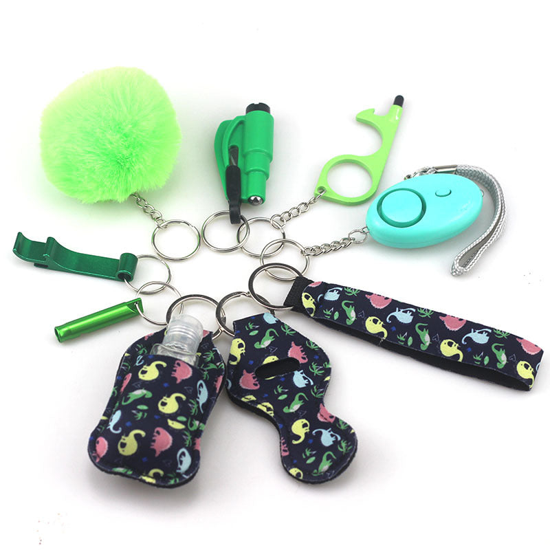 10 Piece Defensive Keychain Set