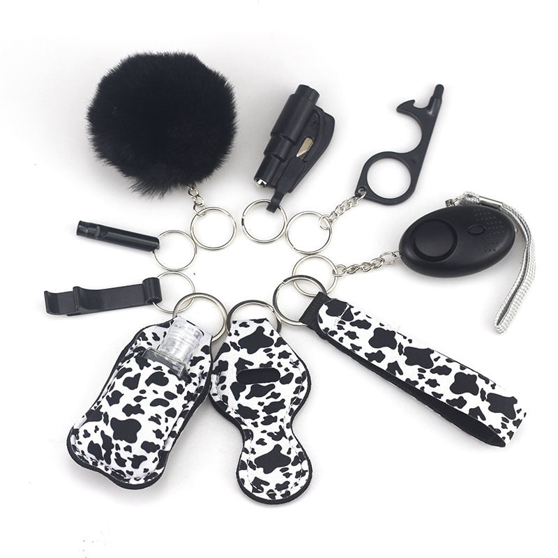 10 Piece Defensive Keychain Set