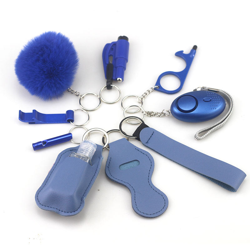 10 Piece Defensive Keychain Set