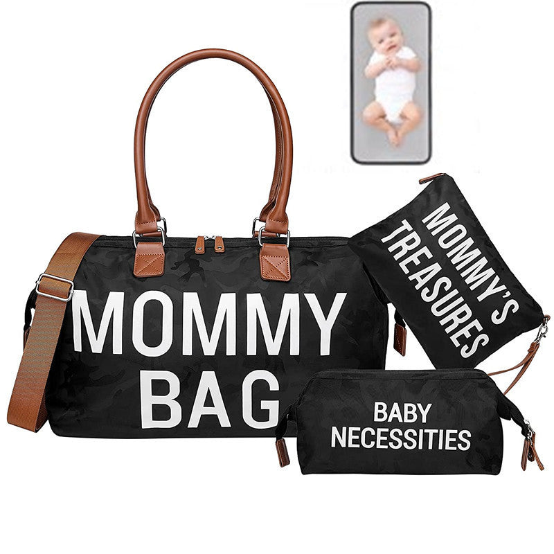 3-piece Portable Bag Set for Moms