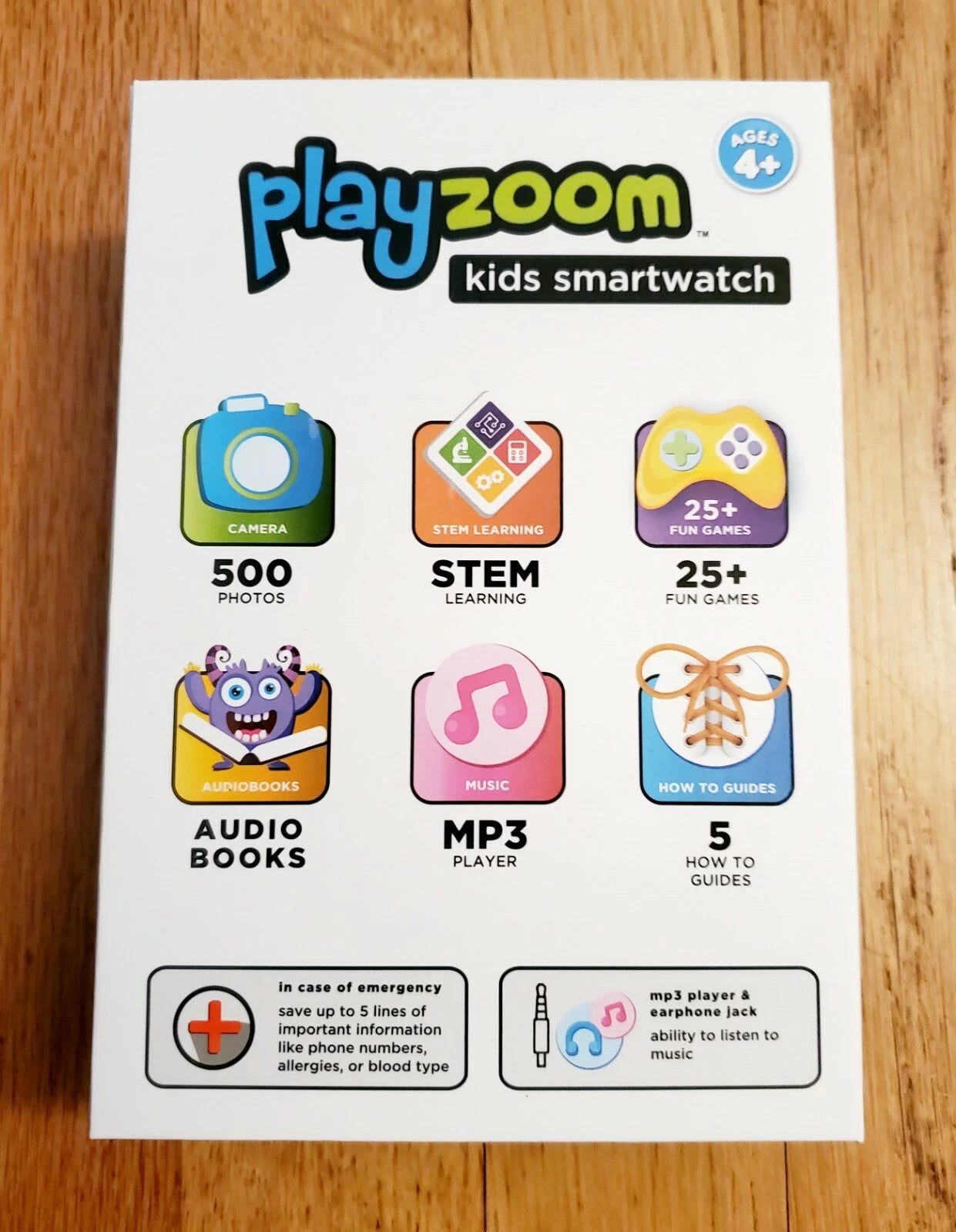 PlayZoom Kids Smartwatch – Camera, Games, Music, STEM Learning – Ages 4+