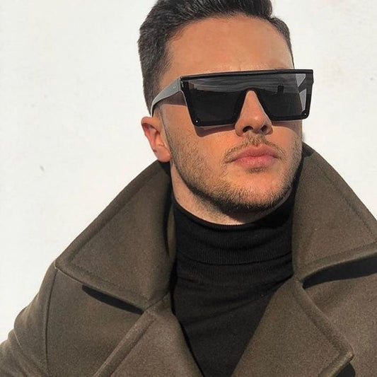 Oversized Retro Sunglasses - Unisex