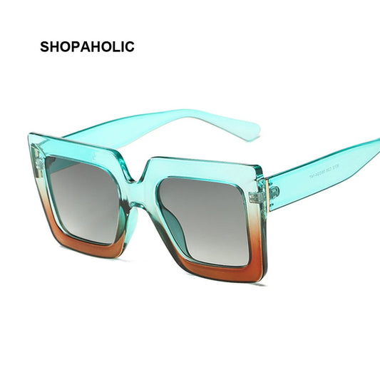 Oversized Thick Square Sunglasses