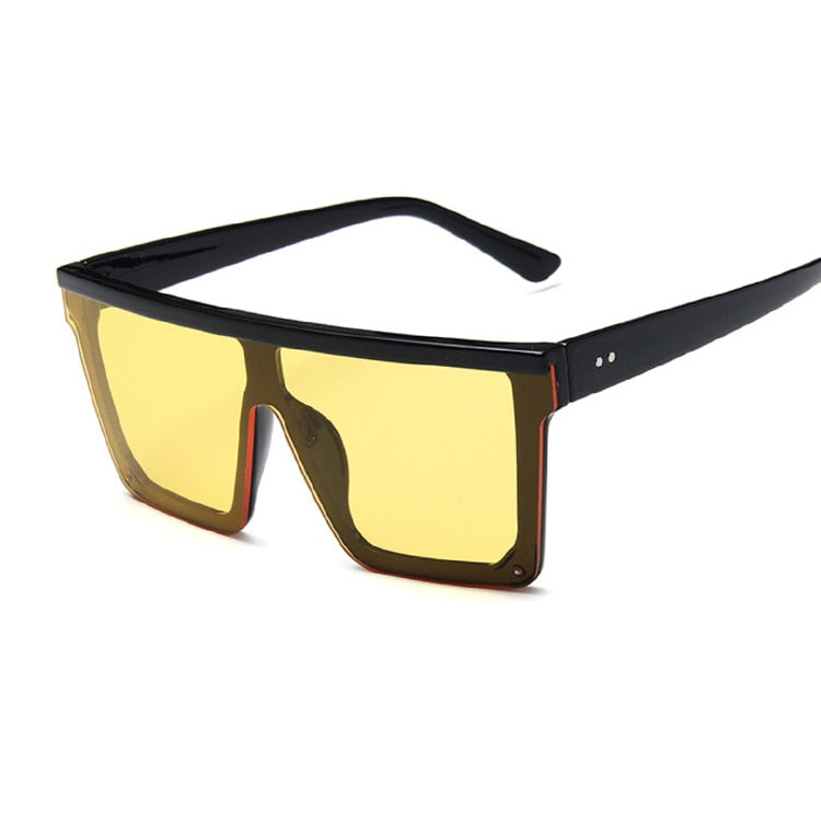 Oversized Retro Sunglasses - Unisex