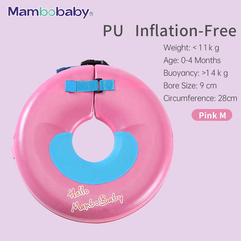 Newborn Non-Inflatable Baby Swimming Float with Canopy