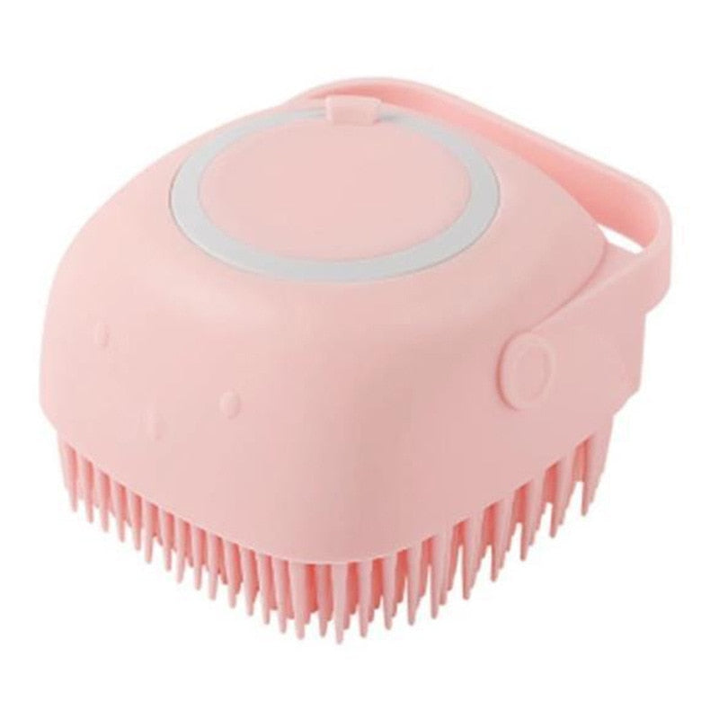 Soft Safety Silicone Dog Bath Massager Brush