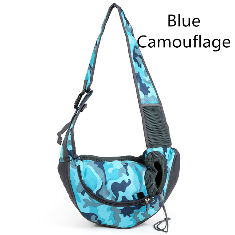 Pet Puppy Carrier S/L, Outdoor Travel Dog Shoulder Bag, Mesh Oxford Single Comfort Sling Handbag Tote Pouch