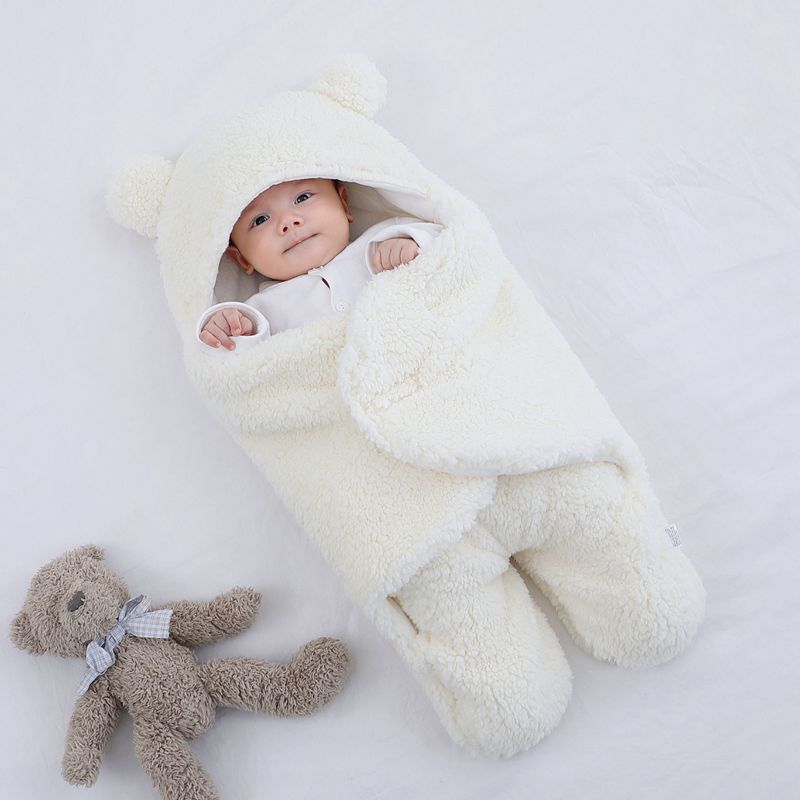 Soft Newborn Baby Wrap - 100% Cotton - Unisex