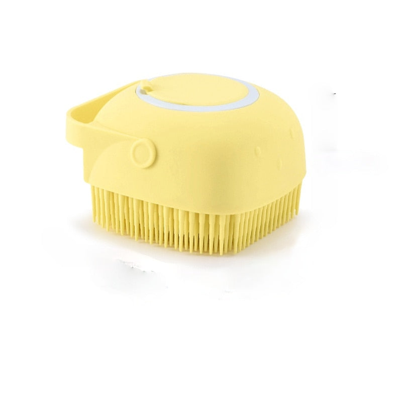 Soft Safety Silicone Dog Bath Massager Brush