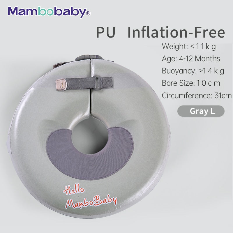 Newborn Non-Inflatable Baby Swimming Float with Canopy