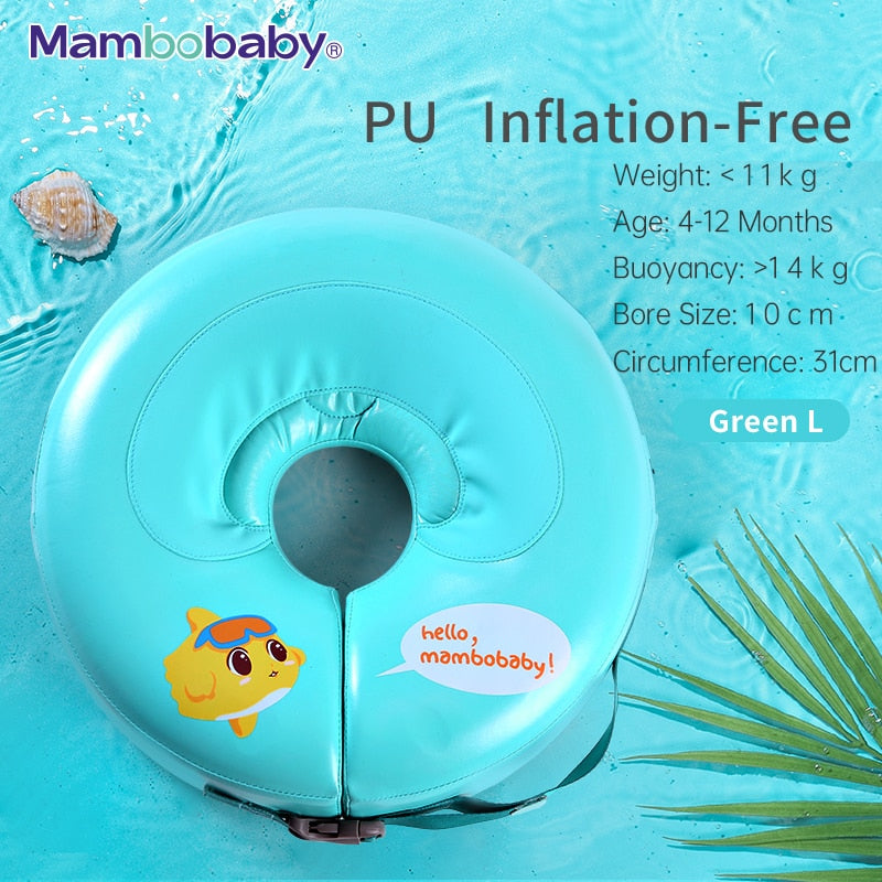 Newborn Non-Inflatable Baby Swimming Float with Canopy